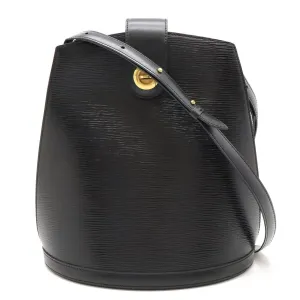 Louis Vuitton  Noir Epi Leather Shoulder Bag