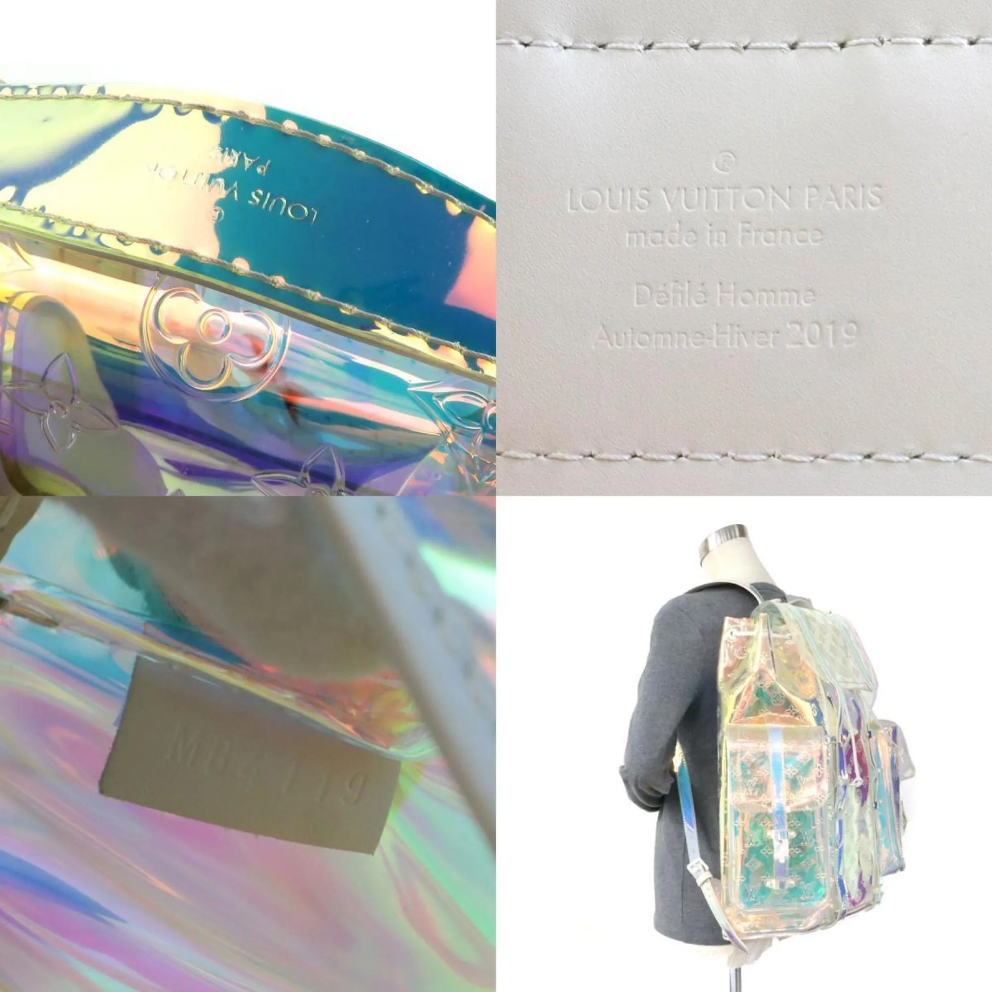 Louis Vuitton Pvc Backpack (Pre-Owned)
