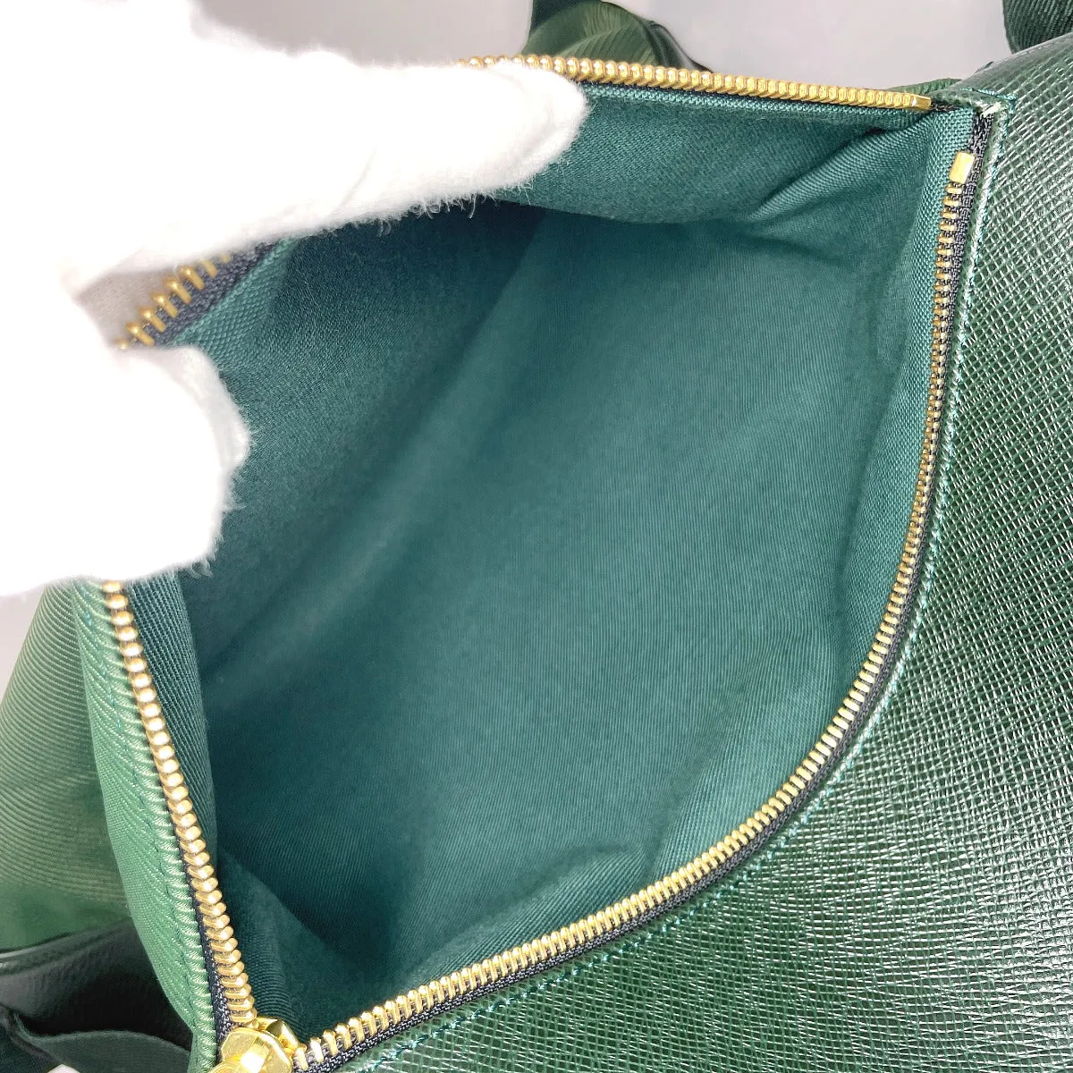 LOUIS VUITTON Shoulder Bag M30144 Taiga green Victor