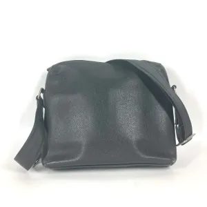 LOUIS VUITTON Shoulder Bag M30238 Taiga Leather black Taiga Watcher Messenger PM