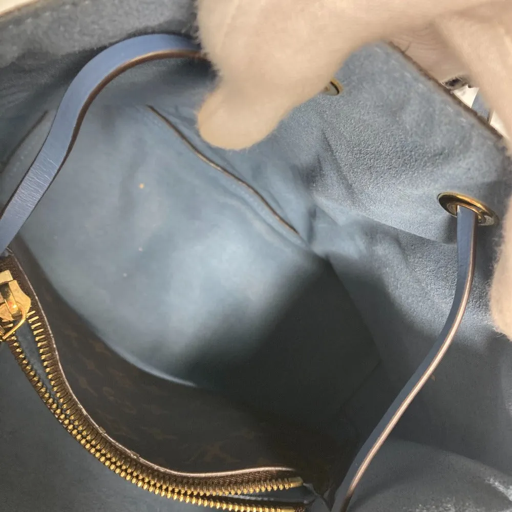 LOUIS VUITTON Shoulder Bag M43569 Monogram canvas Brown x blue Monogram Neonoe