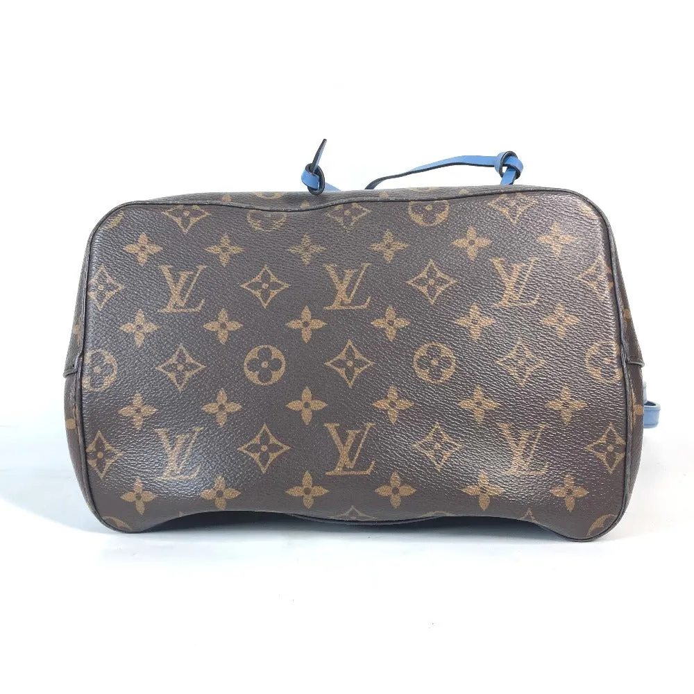 LOUIS VUITTON Shoulder Bag M43569 Monogram canvas Brown x blue Monogram Neonoe