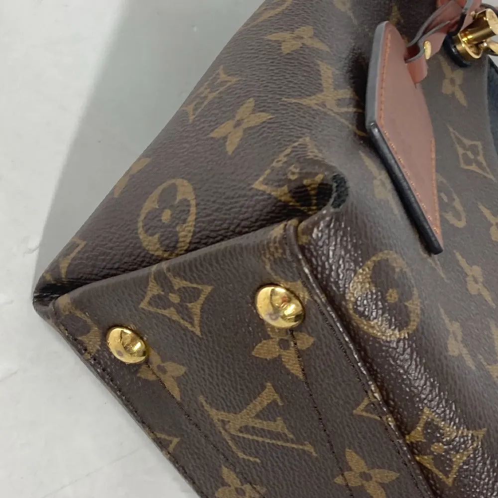 LOUIS VUITTON Shoulder Bag M43976 Monogram canvas, leather black Monogram V Tote BB
