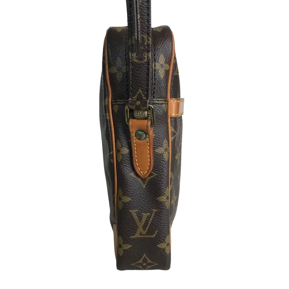LOUIS VUITTON Shoulder Bag M45266 Monogram canvas Brown Sling bag Danube