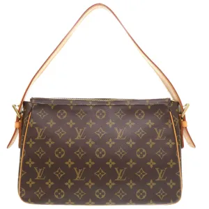 LOUIS VUITTON Shoulder Bag M51163 Monogram canvas Brown Monogram Vivasite GM