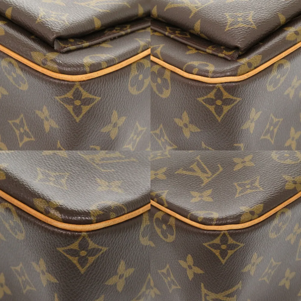 LOUIS VUITTON Shoulder Bag M51163 Monogram canvas Brown Monogram Vivasite GM
