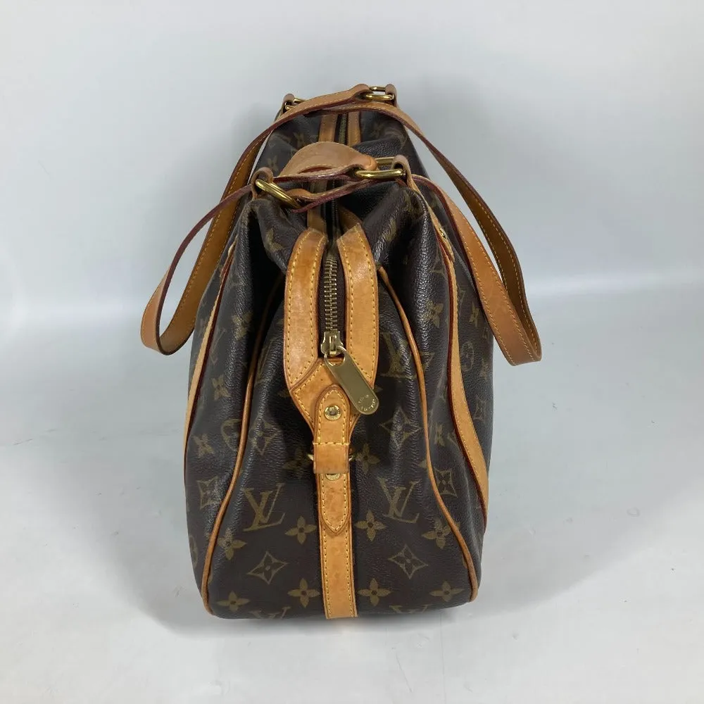 LOUIS VUITTON Shoulder Bag M51188 Monogram canvas Brown Monogram Stresa GM