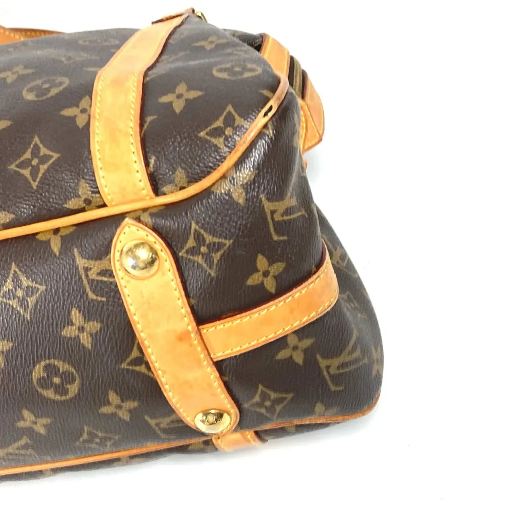 LOUIS VUITTON Shoulder Bag M51188 Monogram canvas Brown Monogram Stresa GM