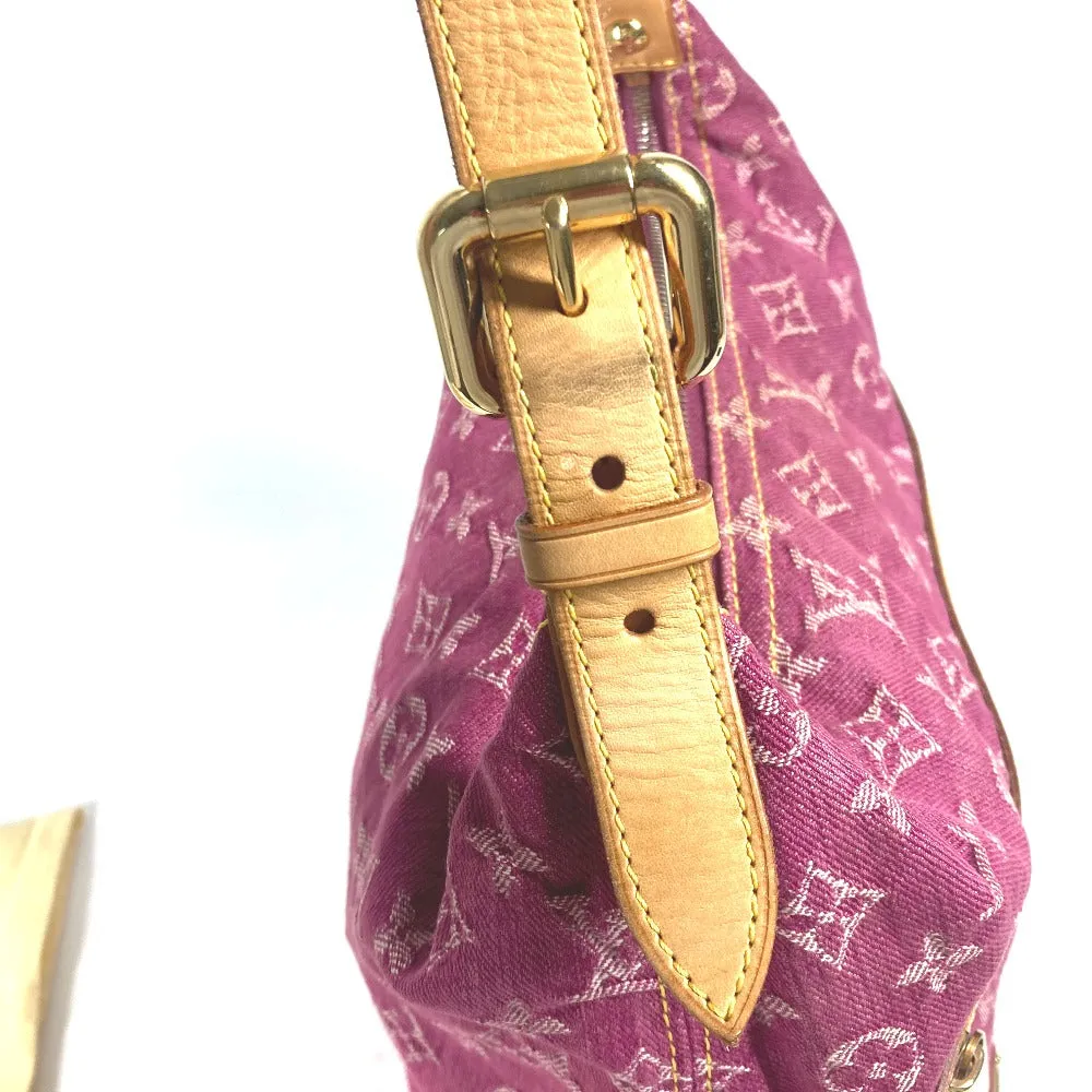 LOUIS VUITTON Shoulder Bag M95210 Monogram denim pink Monogram denim Buggy GM