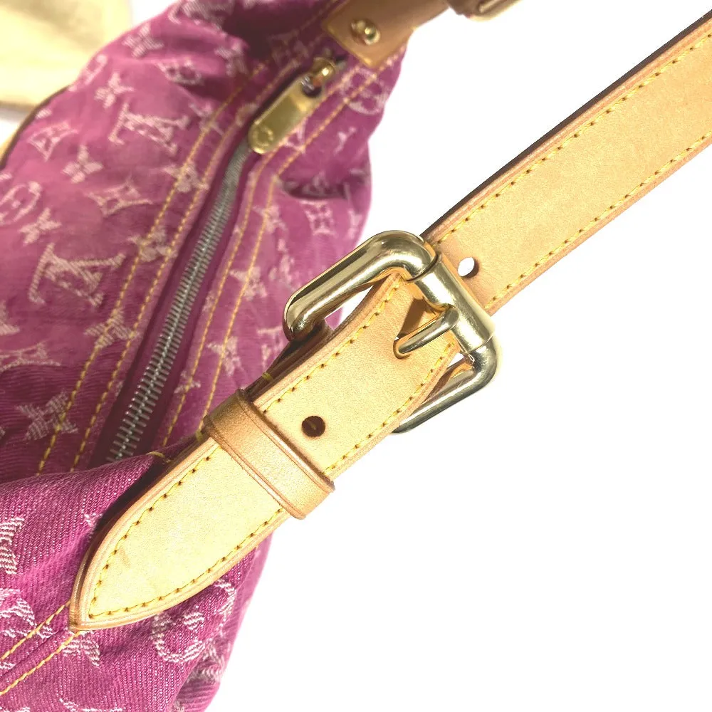 LOUIS VUITTON Shoulder Bag M95210 Monogram denim pink Monogram denim Buggy GM