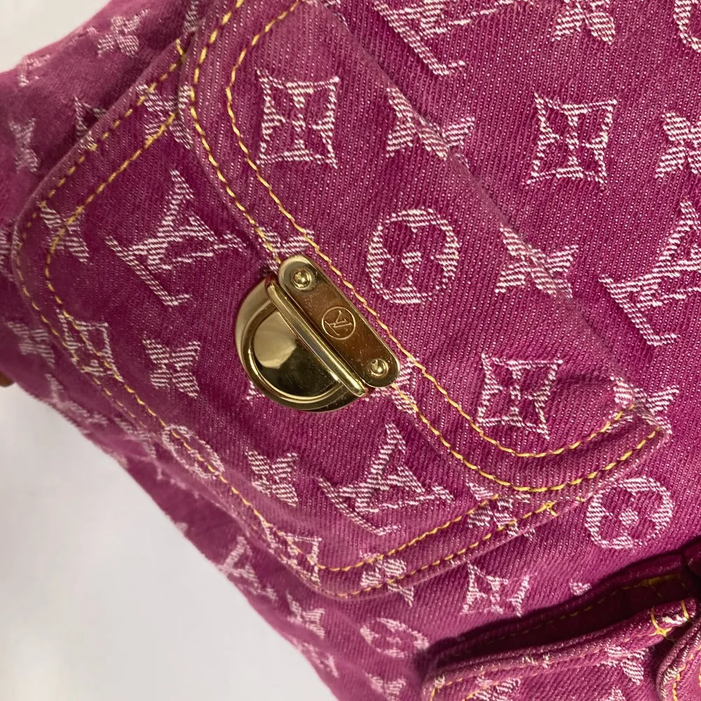 LOUIS VUITTON Shoulder Bag M95210 Monogram denim pink Monogram denim Buggy GM