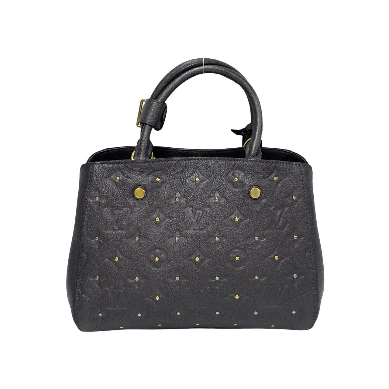 LOUIS VUITTON Shoulder Bag Monogram Ann Platt gray Monogram Ann Platt Montaigne BB