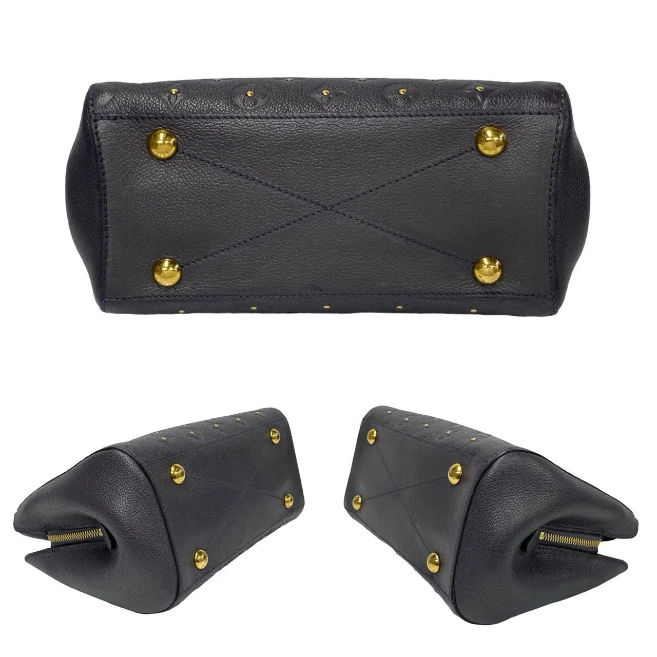 LOUIS VUITTON Shoulder Bag Monogram Ann Platt gray Monogram Ann Platt Montaigne BB