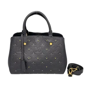 LOUIS VUITTON Shoulder Bag Monogram Ann Platt gray Monogram Ann Platt Montaigne BB