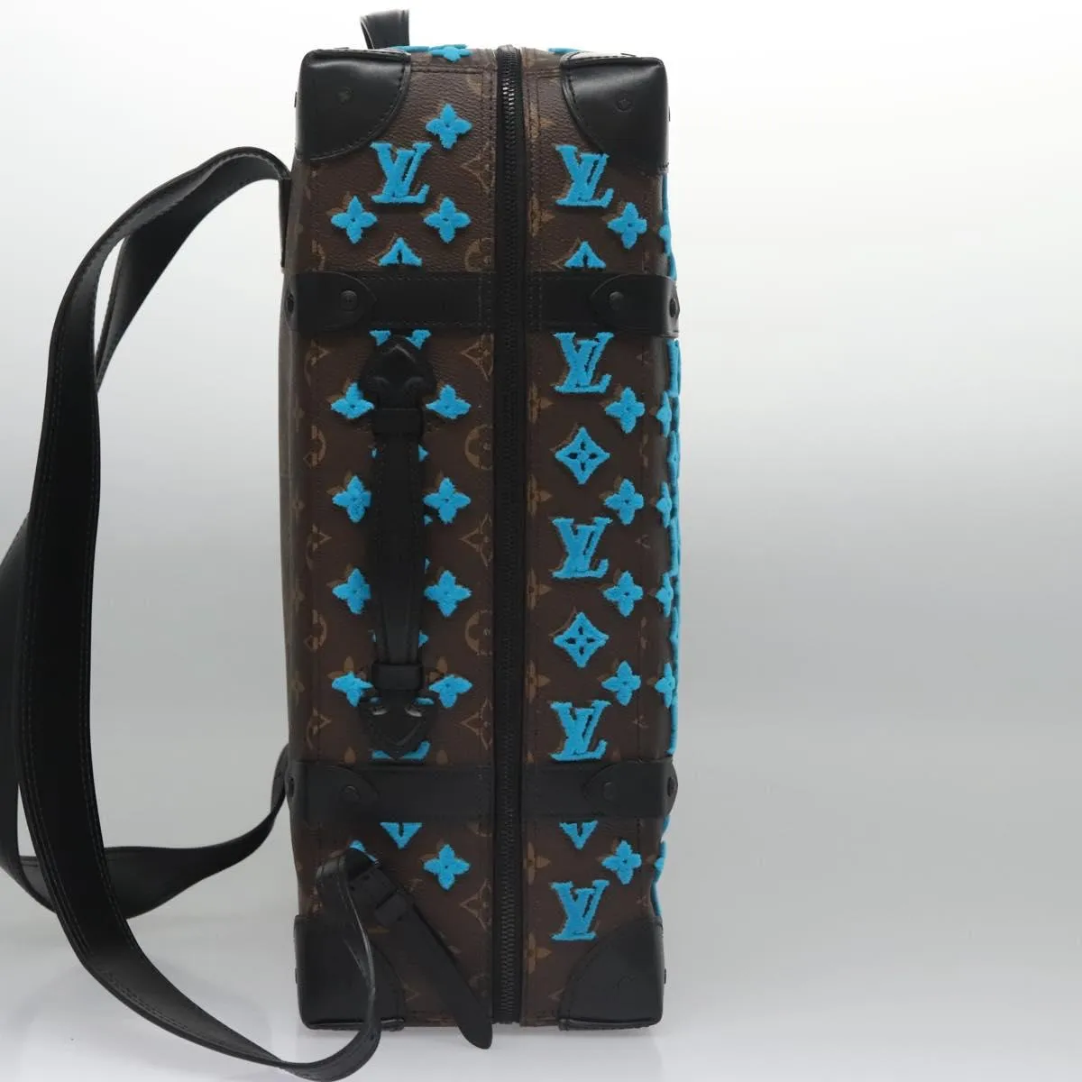Louis Vuitton Soft Trunk Canvas Backpack Bag (Pre-Owned)