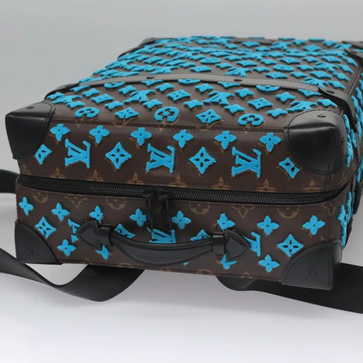 Louis Vuitton Soft Trunk Canvas Backpack Bag (Pre-Owned)