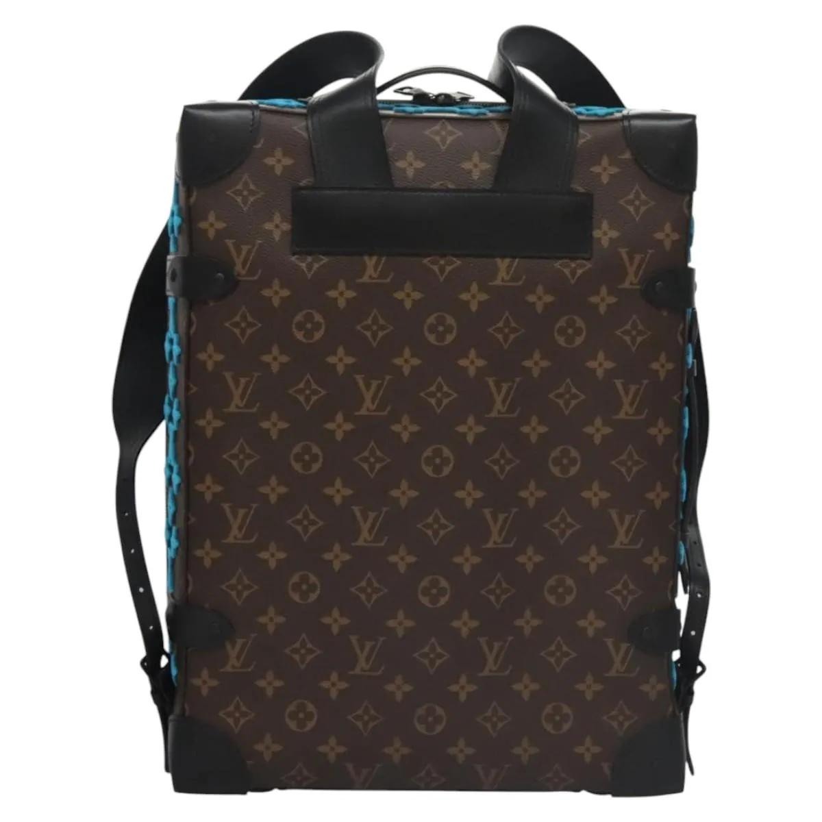 Louis Vuitton Soft Trunk Canvas Backpack Bag (Pre-Owned)