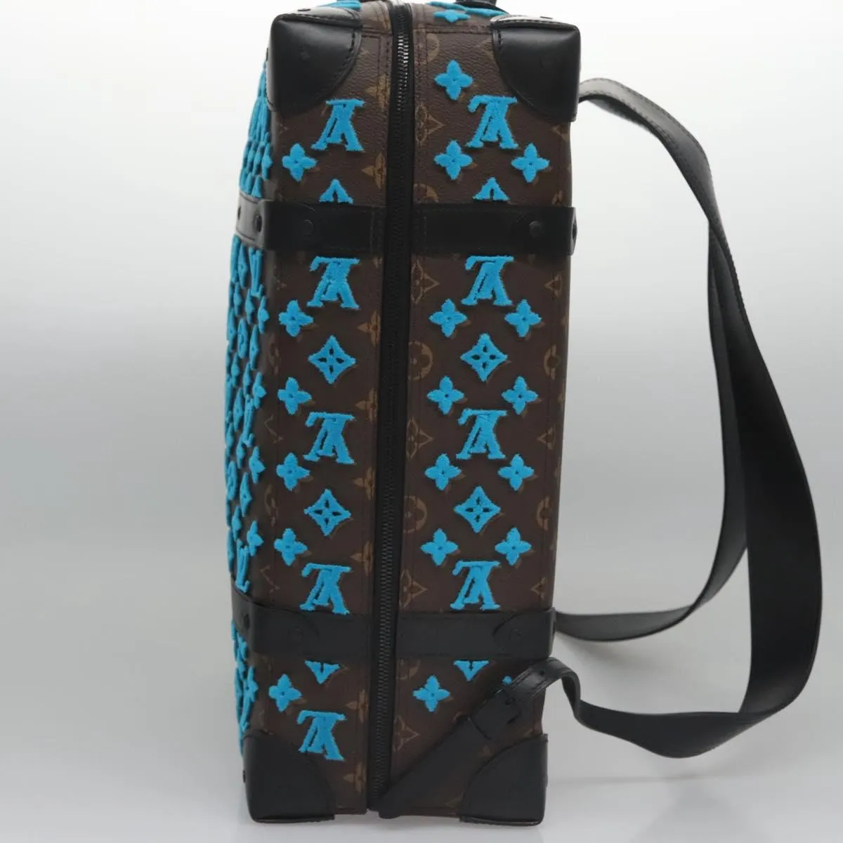 Louis Vuitton Soft Trunk Canvas Backpack Bag (Pre-Owned)