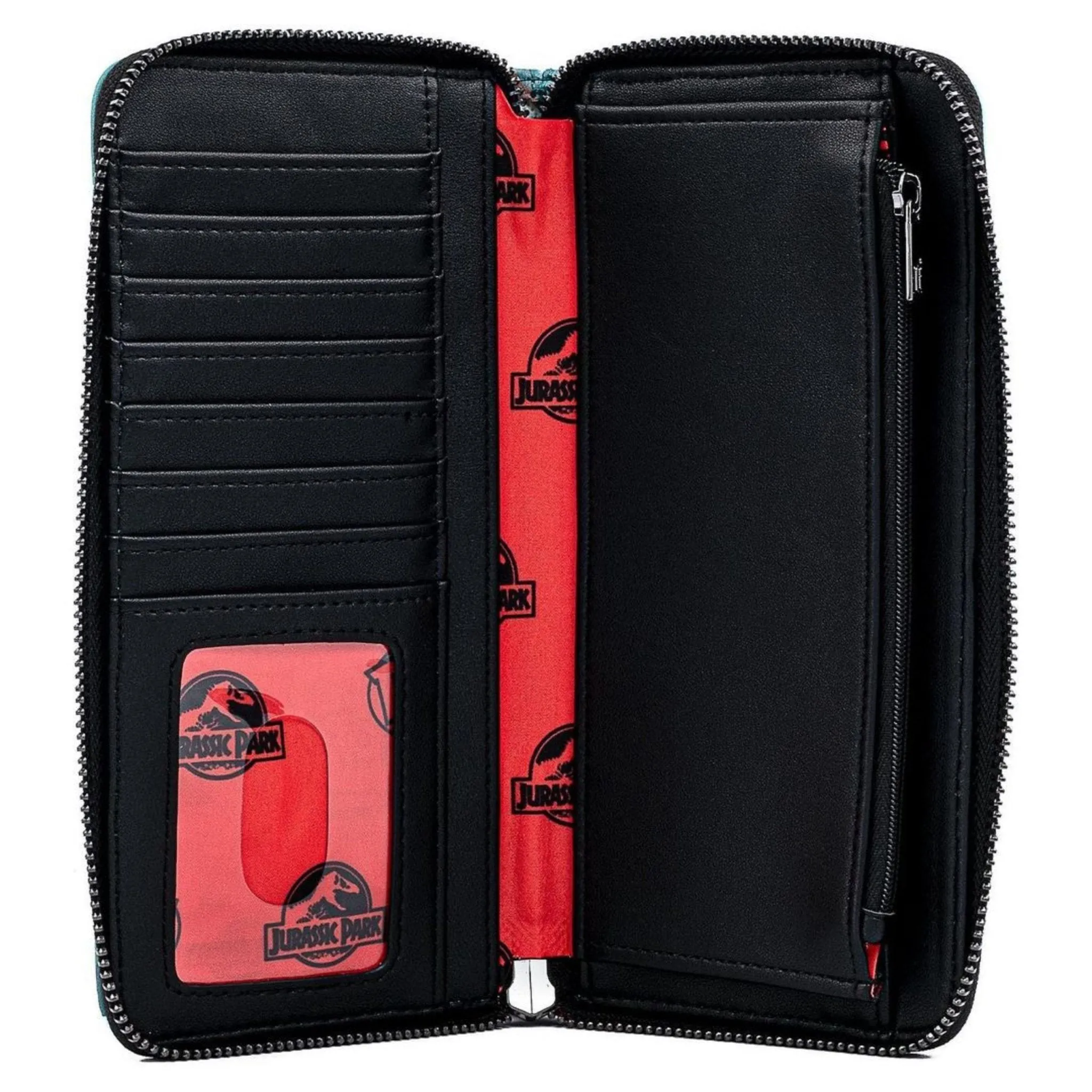 Loungefly Jurassic Park Gates Zip Around Purse