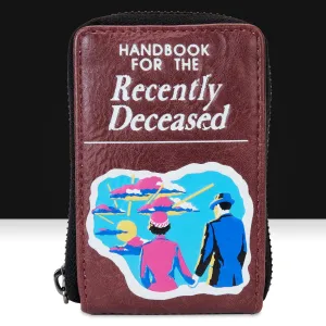 Loungefly x Beetlejuice Handbook For The Recently Deceased Accordian Wallet