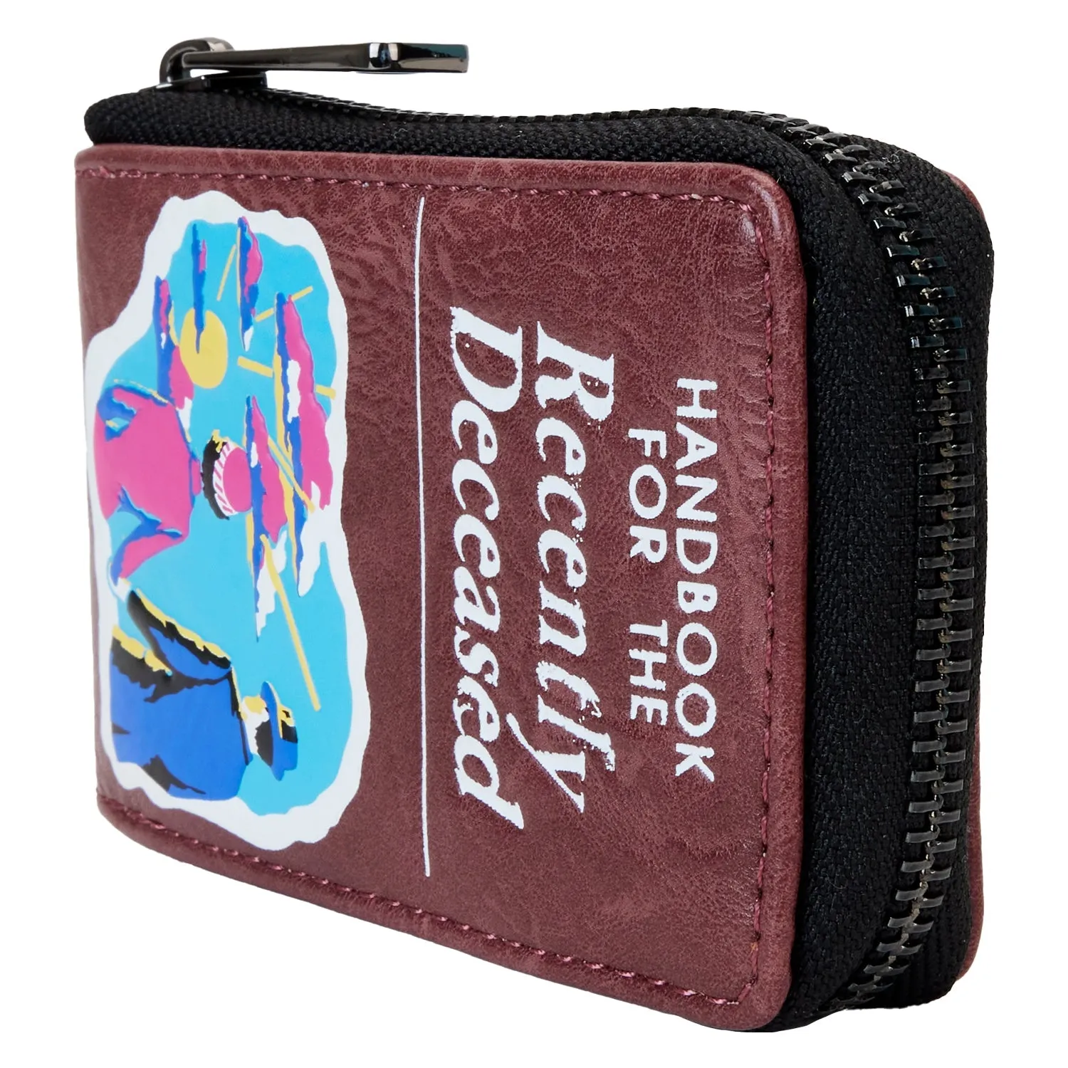 Loungefly x Beetlejuice Handbook For The Recently Deceased Accordian Wallet