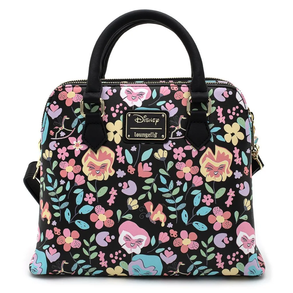 Loungefly X Disney Alice in Wonderland Flowers Cross Body Handbag