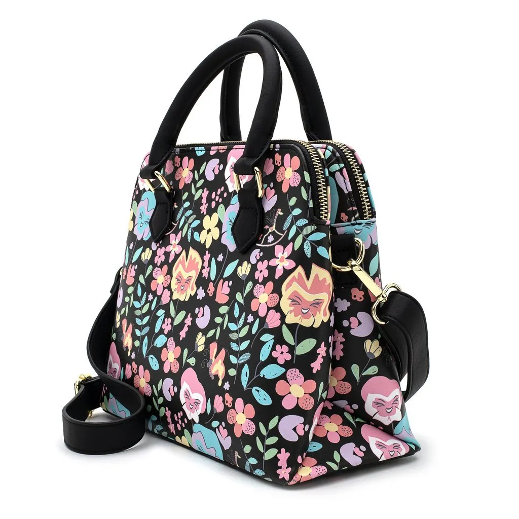 Loungefly X Disney Alice in Wonderland Flowers Cross Body Handbag