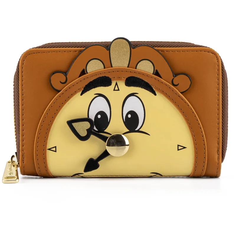 Loungefly x Disney Beauty and the Beast Cogsworth Cosplay Wallet
