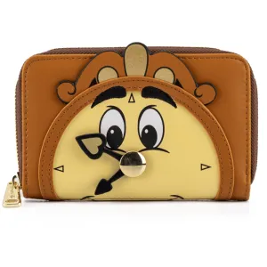 Loungefly x Disney Beauty and the Beast Cogsworth Cosplay Wallet