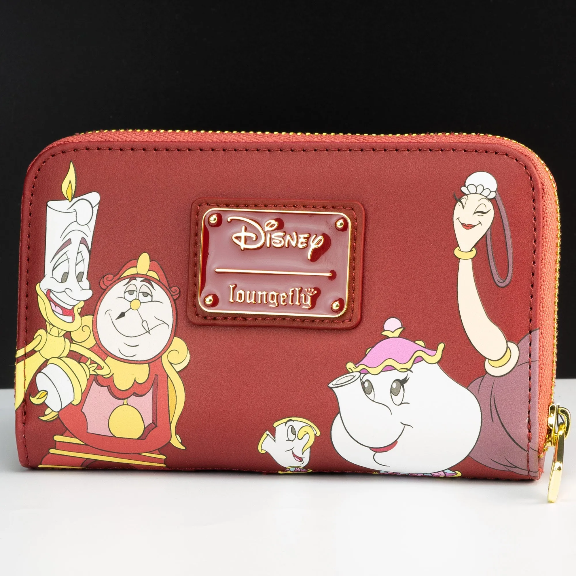 Loungefly x Disney Beauty and the Beast Fireplace Scene Wallet