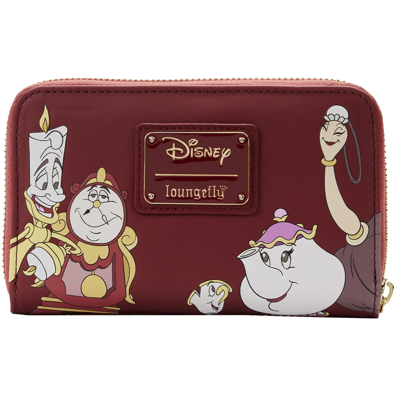 Loungefly x Disney Beauty and the Beast Fireplace Scene Wallet