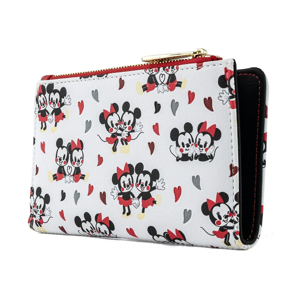 Loungefly x Disney Mickey and Minnie Mouse Heart Purse