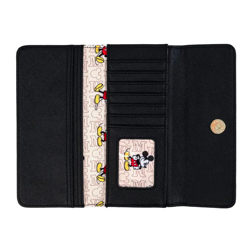 Loungefly x Disney Mickey Mouse Hardware Flap Purse