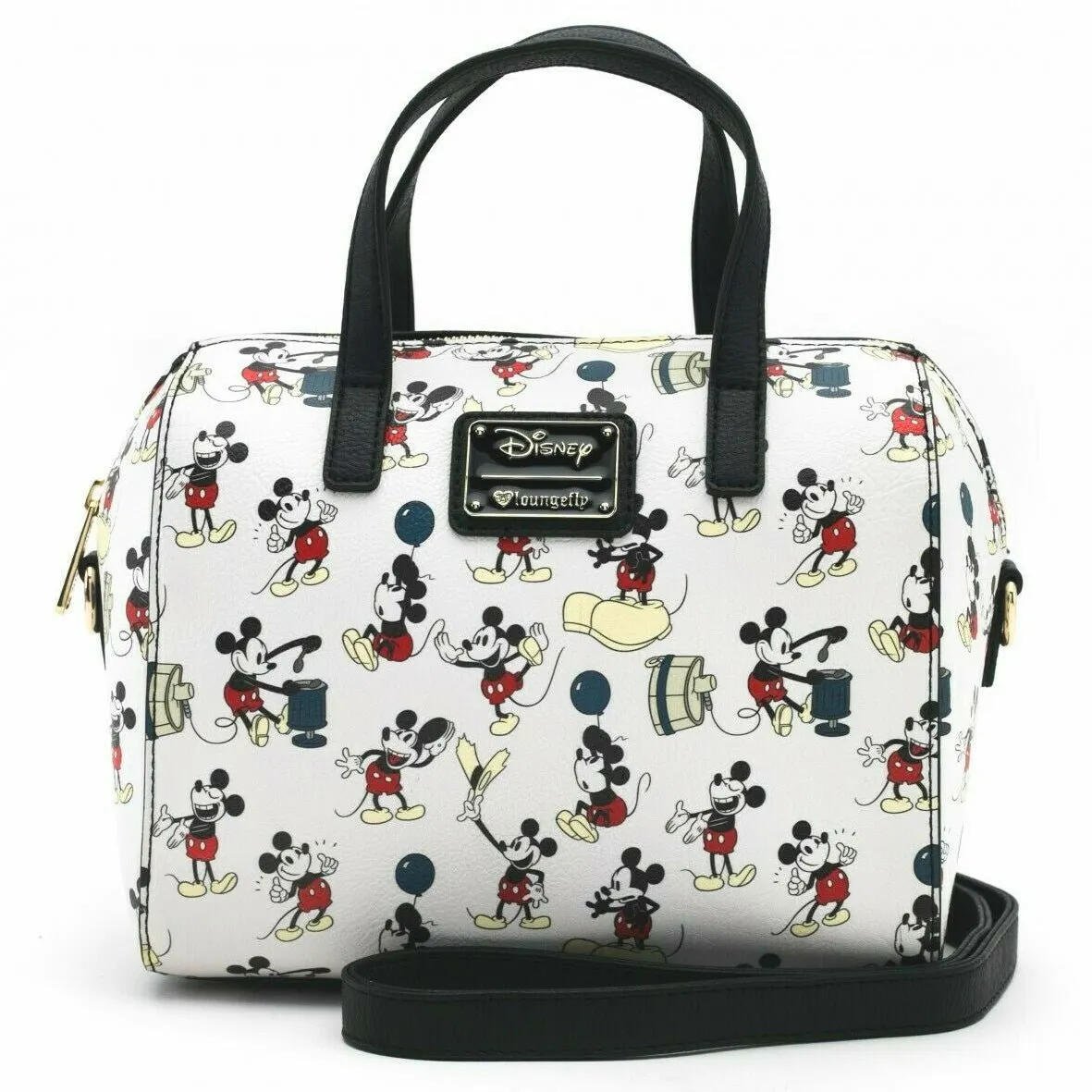 Loungefly x Disney Mickey Print Handbag