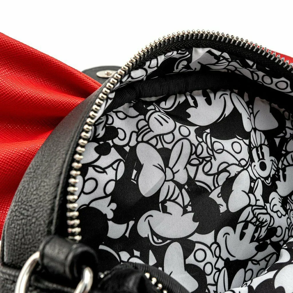 Loungefly x Disney Minnie Mouse Big Red Bow Crossbody Bag