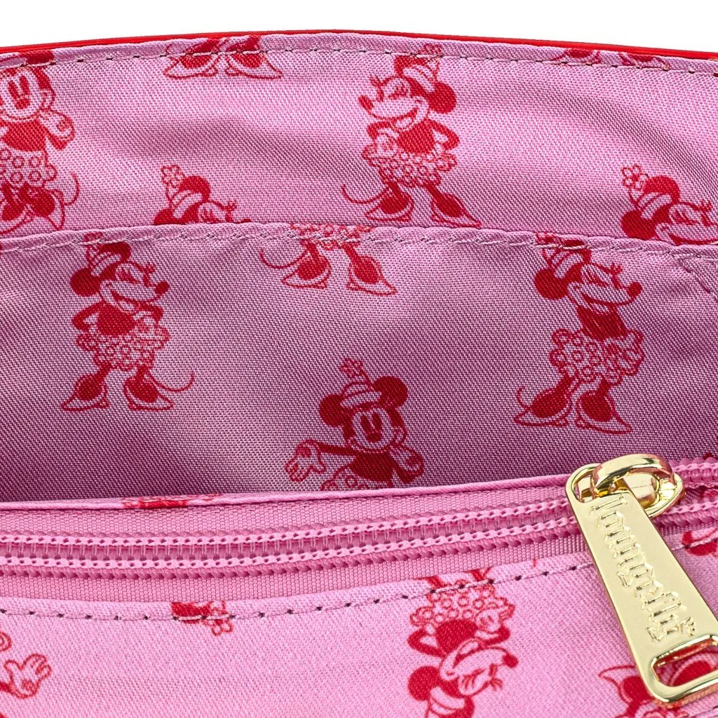 Loungefly x Disney Minnie Mouse Polka Dot Bow Handbag