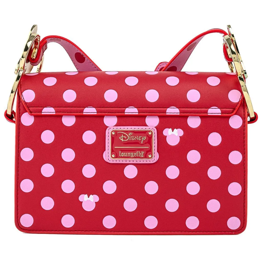 Loungefly x Disney Minnie Mouse Polka Dot Bow Handbag