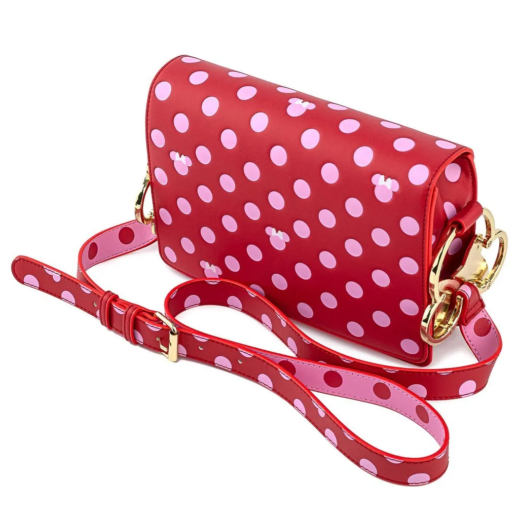 Loungefly x Disney Minnie Mouse Polka Dot Bow Handbag