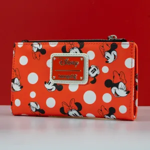 Loungefly x Disney Minnie Mouse Red Polka Dot AOP Purse