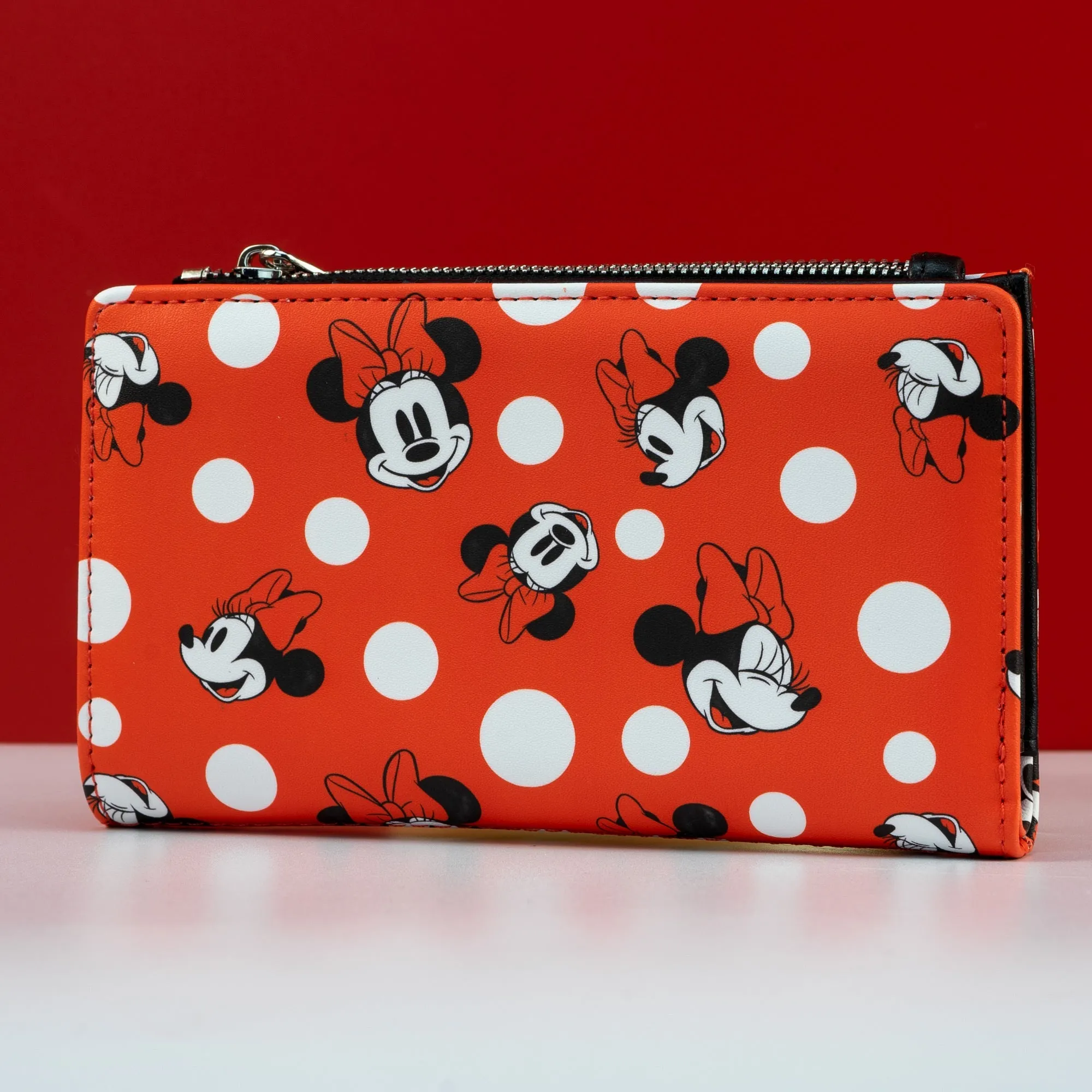 Loungefly x Disney Minnie Mouse Red Polka Dot AOP Purse