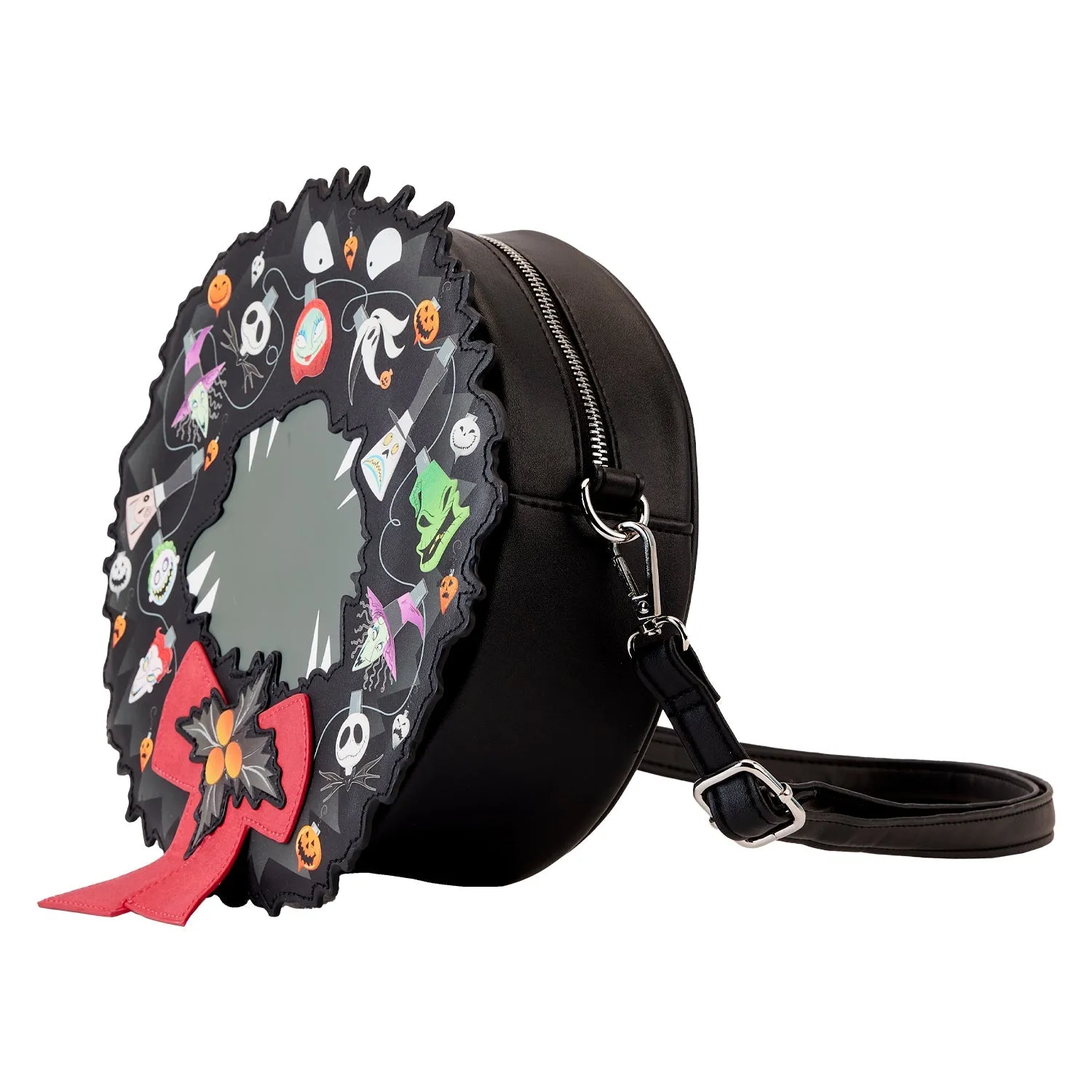 Loungefly x Disney Nightmare Before Christmas Figural Wreath Crossbody Bag