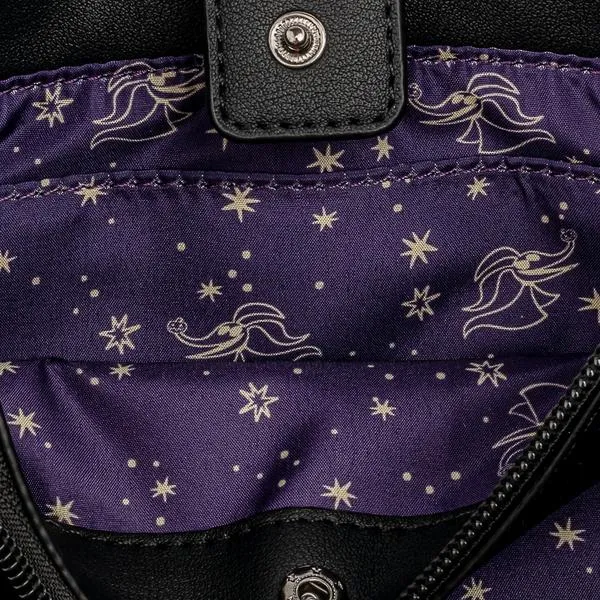 Loungefly x Disney Nightmare Before Christmas Halloween Line Crossbody Bag
