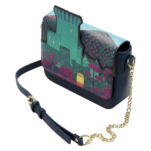 Loungefly x Disney Pixar Brave Princess Castle Crossbody Bag