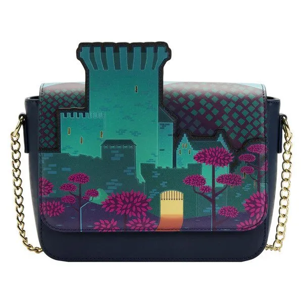Loungefly x Disney Pixar Brave Princess Castle Crossbody Bag