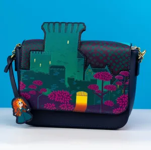 Loungefly x Disney Pixar Brave Princess Castle Crossbody Bag