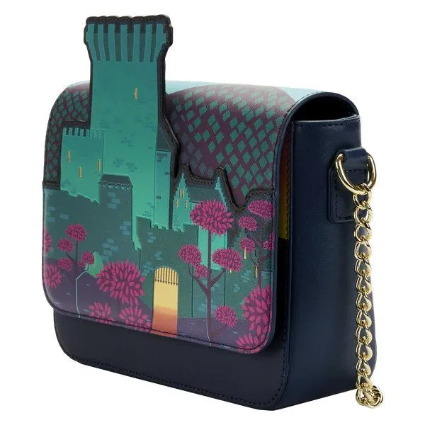 Loungefly x Disney Pixar Brave Princess Castle Crossbody Bag
