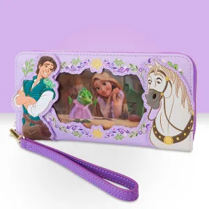 Loungefly x Disney Princess Rapunzel Lenticular Wristlet Wallet