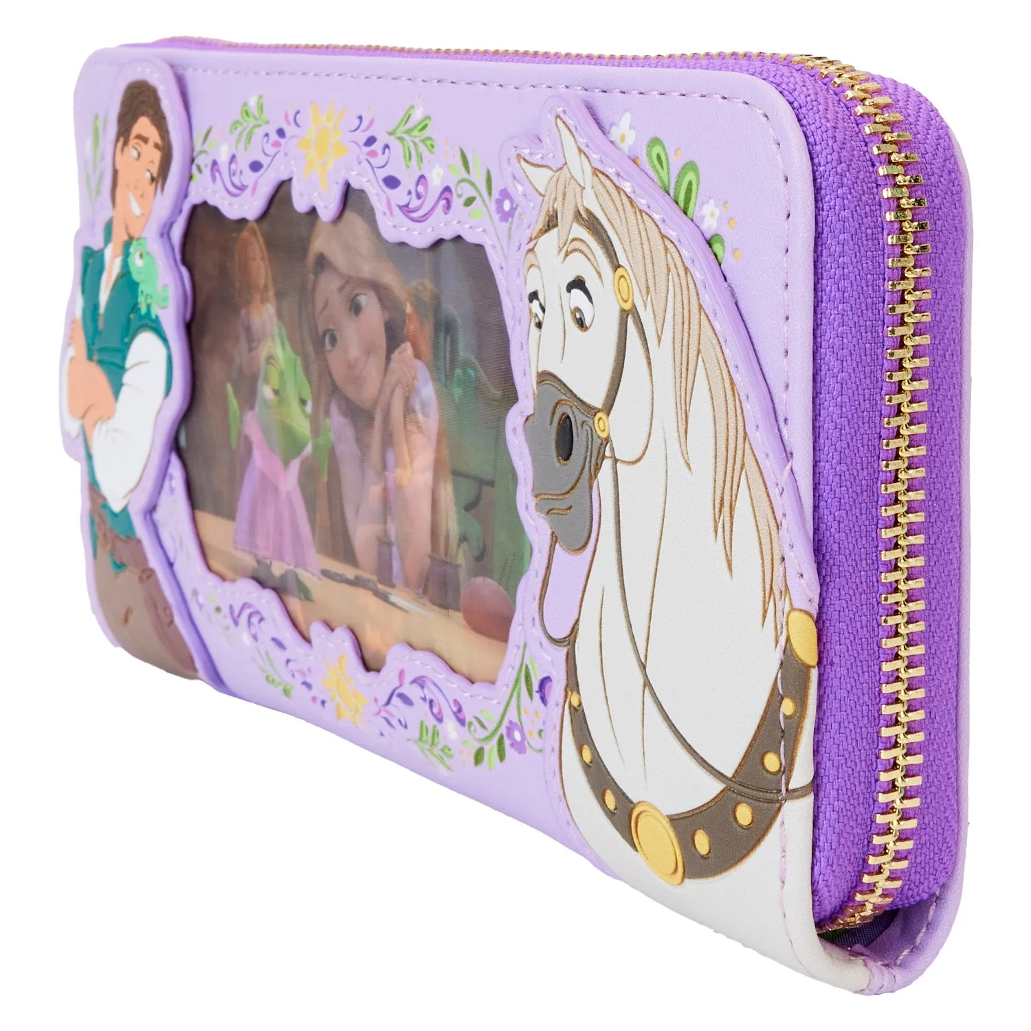 Loungefly x Disney Princess Rapunzel Lenticular Wristlet Wallet
