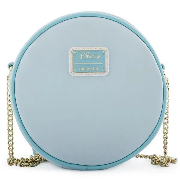 Loungefly x Disney Snowman Mickey and Minnie Mouse Snow Globe Crossbody Bag