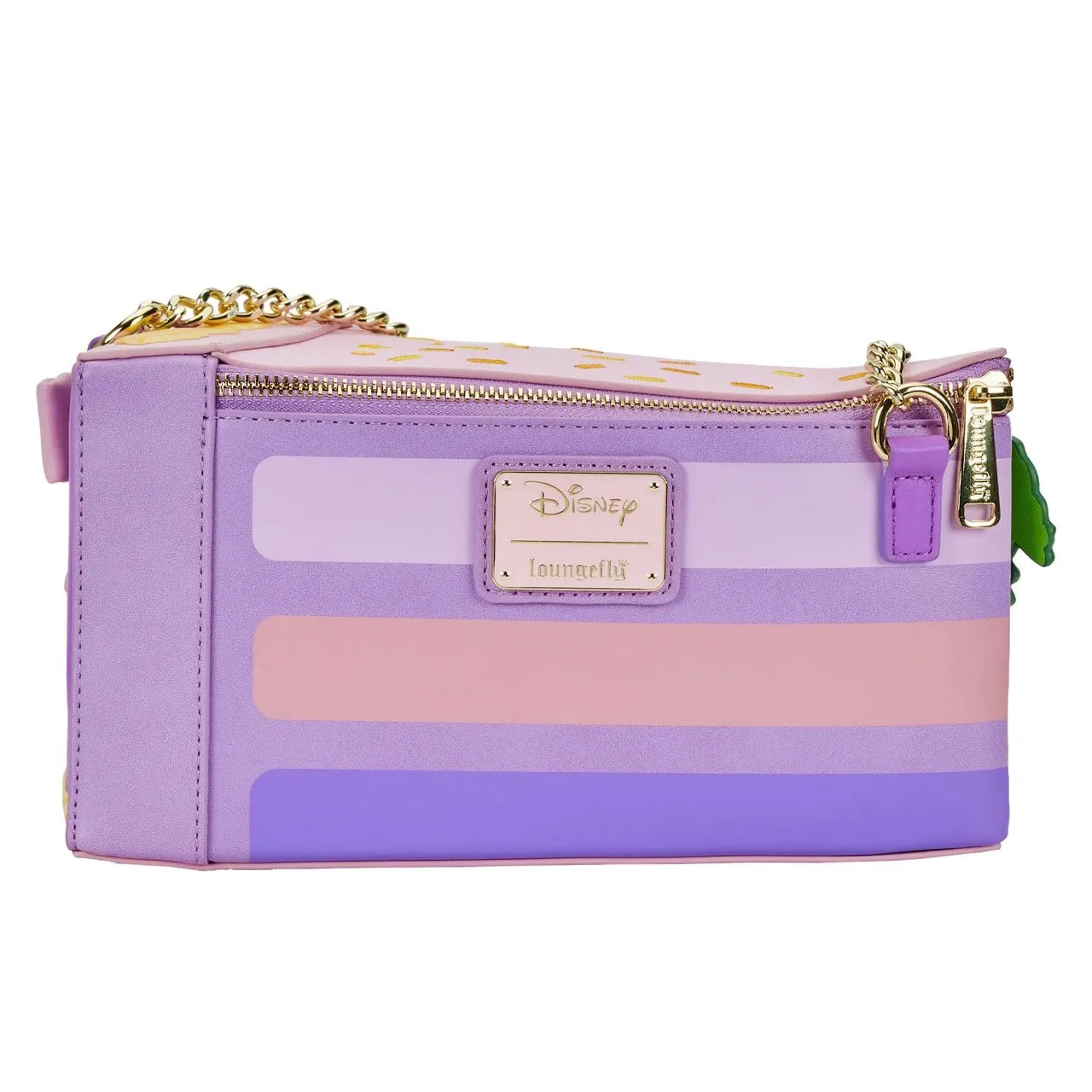 Loungefly x Disney Tangled Princess Rapunzel Dress Cosplay Cake Crossbody Bag